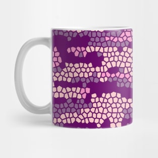 Camo Pattern - Mauve Mug